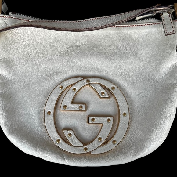 Gucci Handbags - Winter White Gucci Blondie